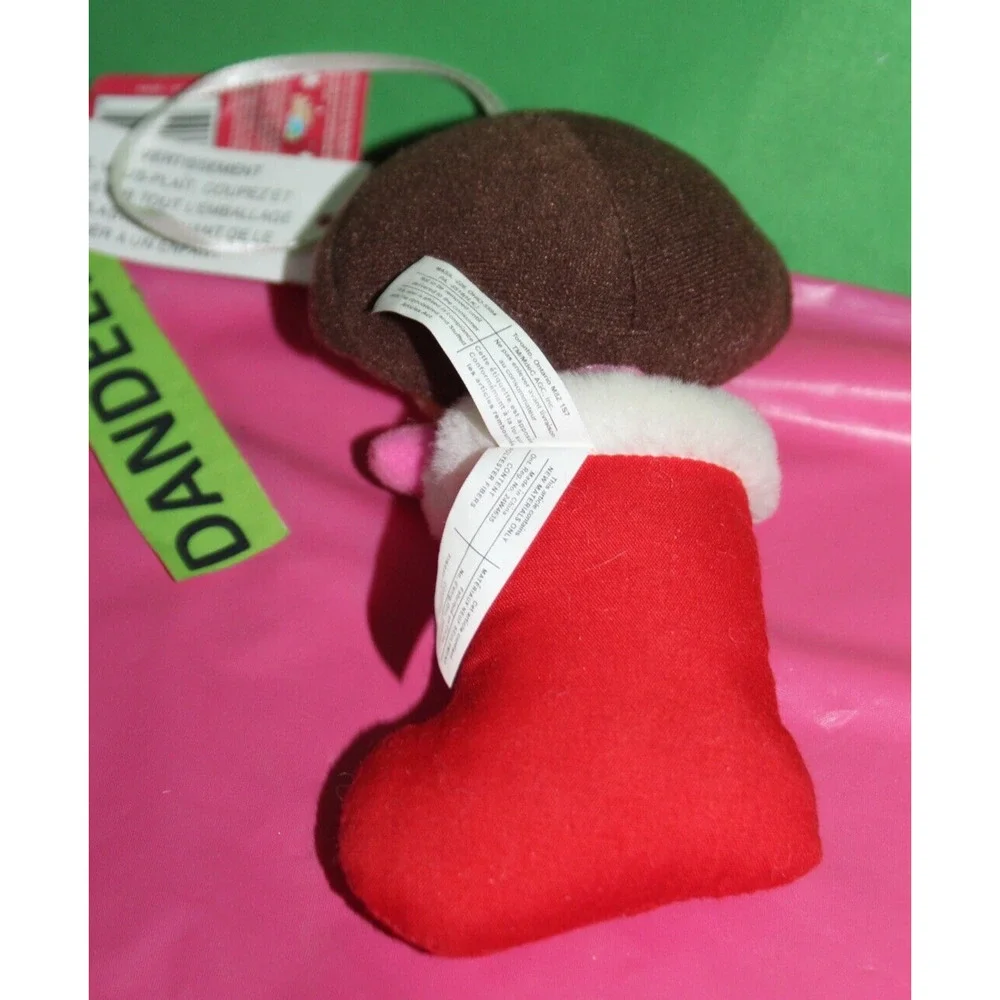 Dora The Explorer Plush Merry Christmas Feliz Navidad Stocking Holiday Ornament